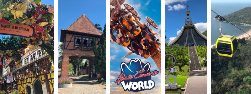 Conhe�a as op��es de passeios na nossa regi�o